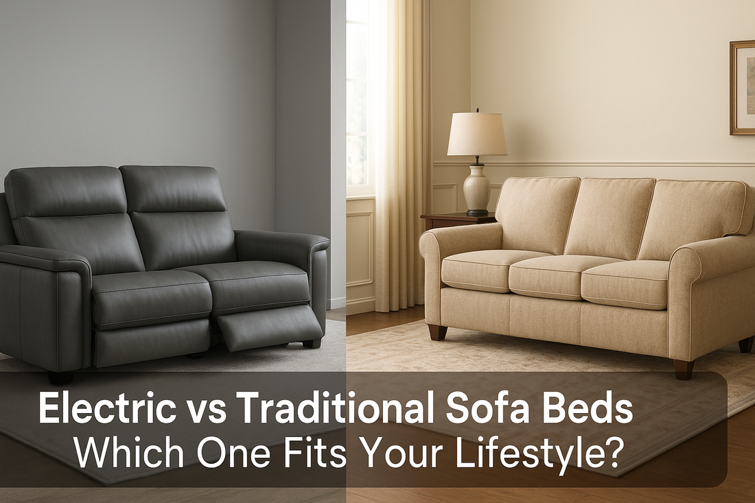 Electric Sofa Beds vs Traditional: Which One Fits Your Lifestyle?