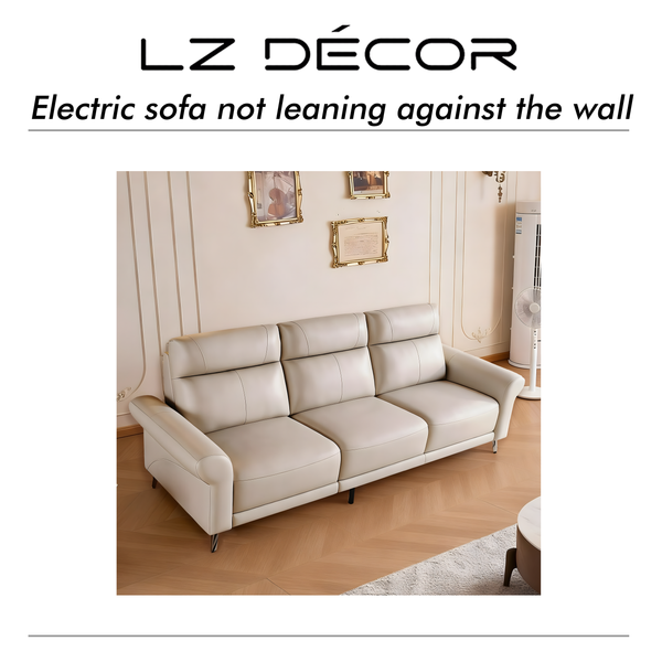 Nova 3 Seat Leather Electric Recliner Sofa – Dual Reclining Comfort