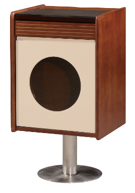 Retro Light Walnut TV Cabinet Set