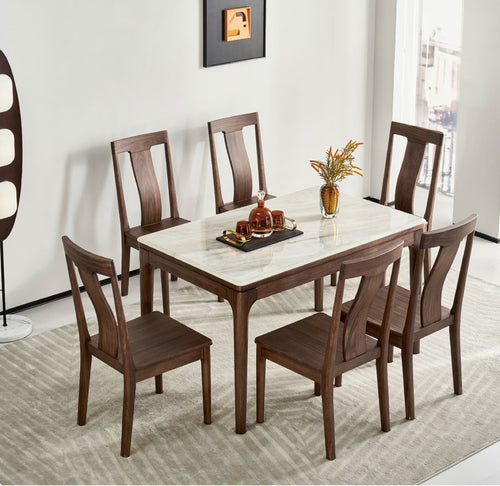 150CM Luma Marble-Top Dining Table
