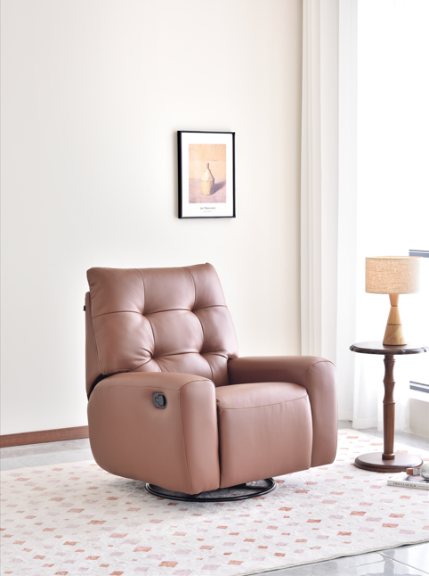 Coco Electric Recliner Armchair - Leather