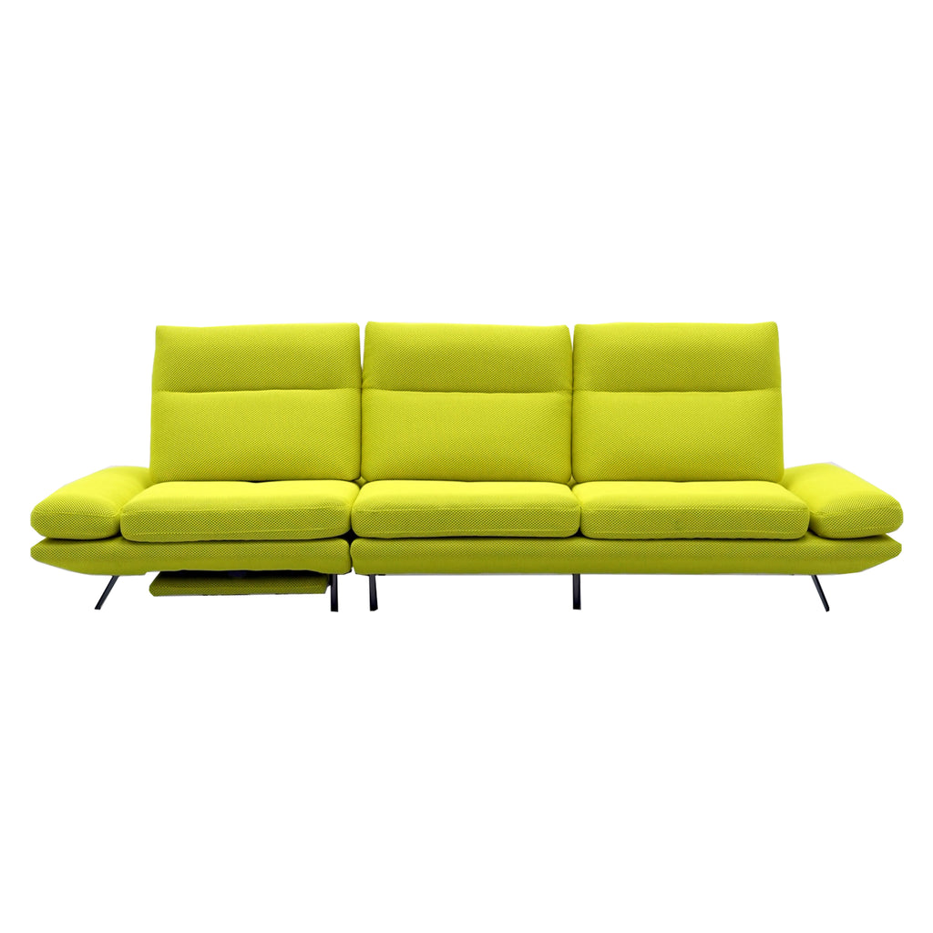 Civic 3.5 Seat Electric Reclining Sofa with Adjustable Backrest - Fabric