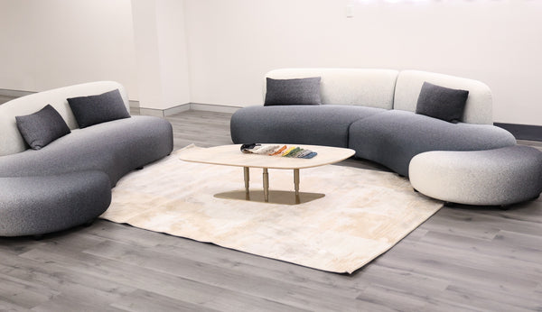 Star Curved Modular Fabric Sofa