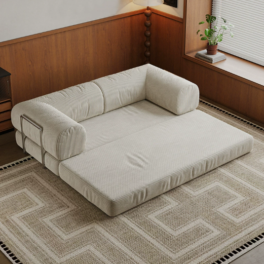 Koromo 3 Seater Modular Sofa Bed - Corduroy