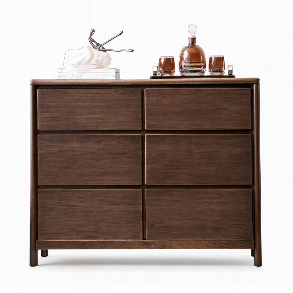 Solace Solid Wood 6-Drawer Chest