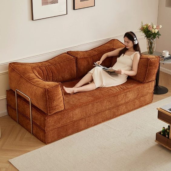 Kimimi 3 Seater Modular Sofa Bed - Corduroy