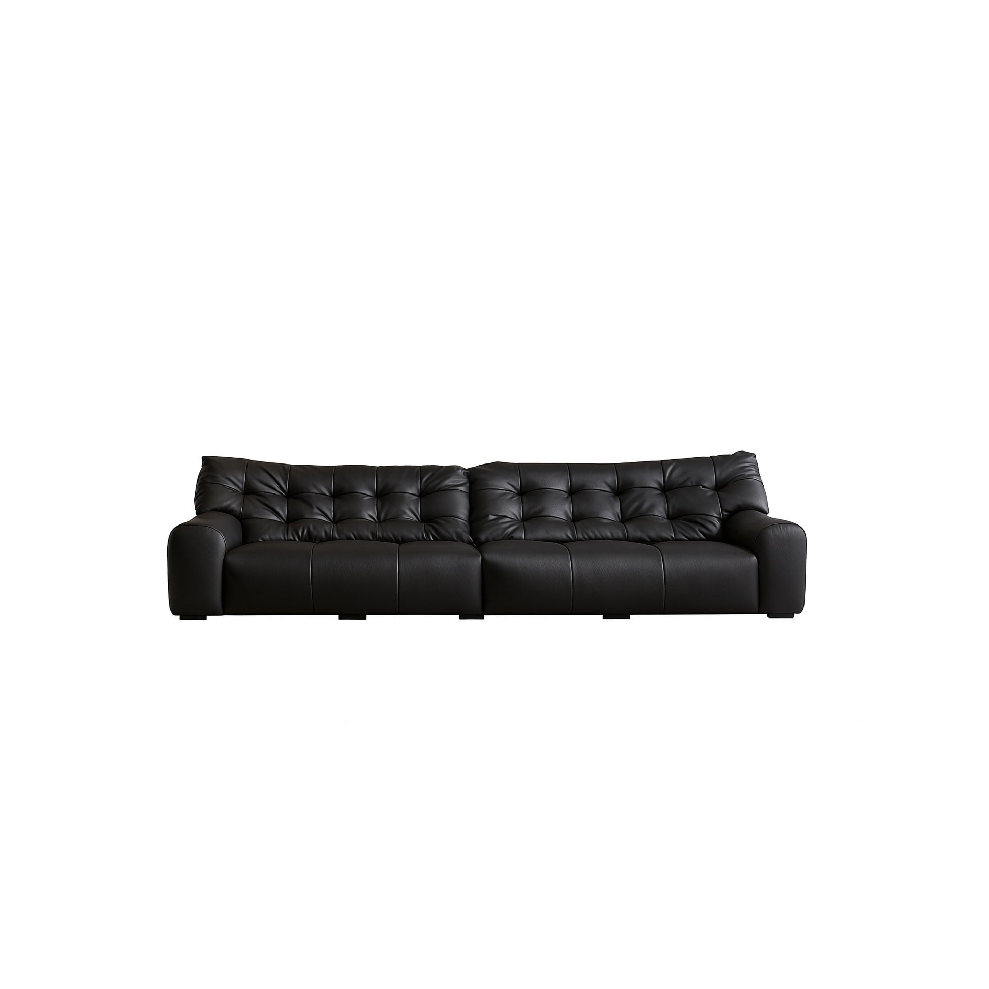 Black Bear 3 Seat Sofa - Leather